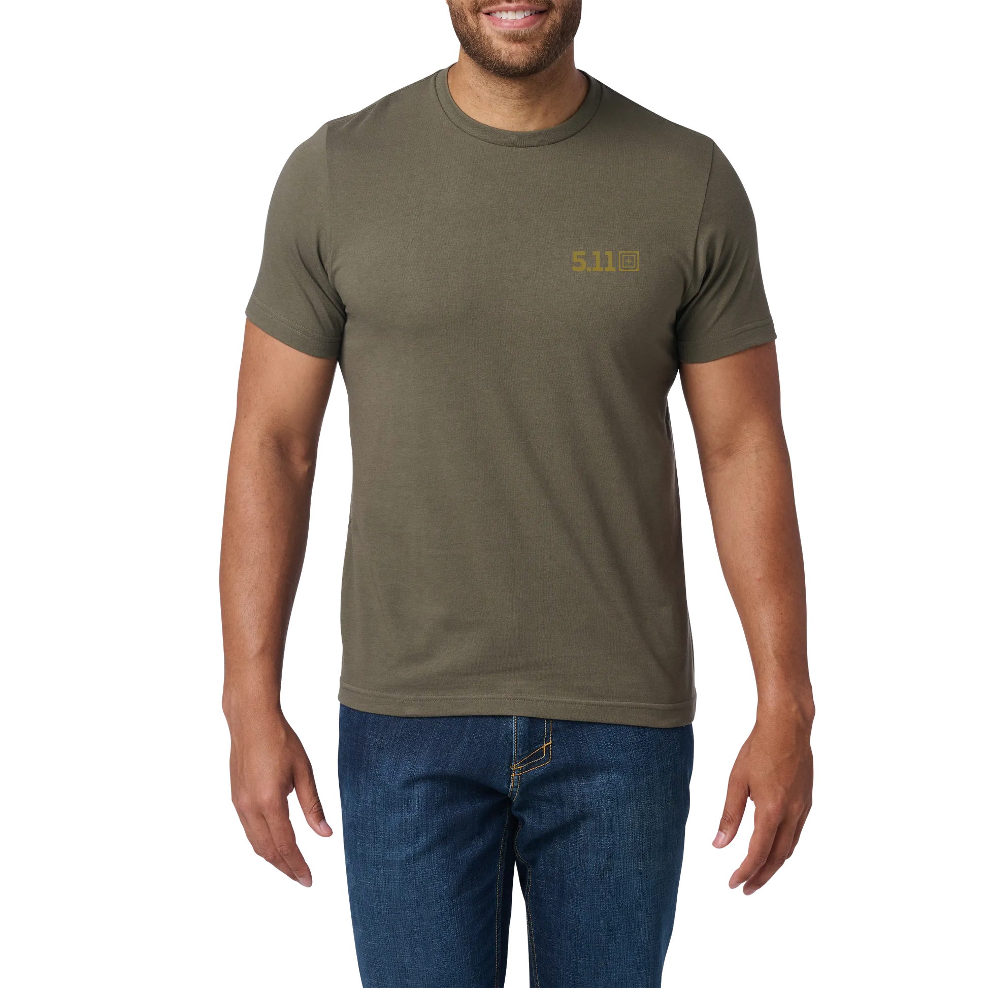 Coffee & Carbines Tee – Ranger Green