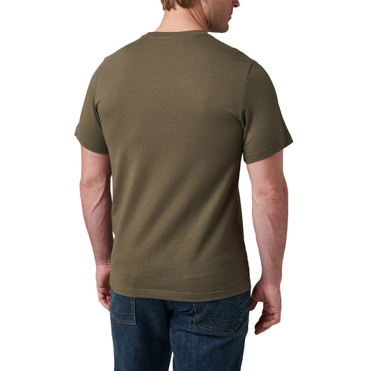 5.11 Logo Tee – Ranger Green