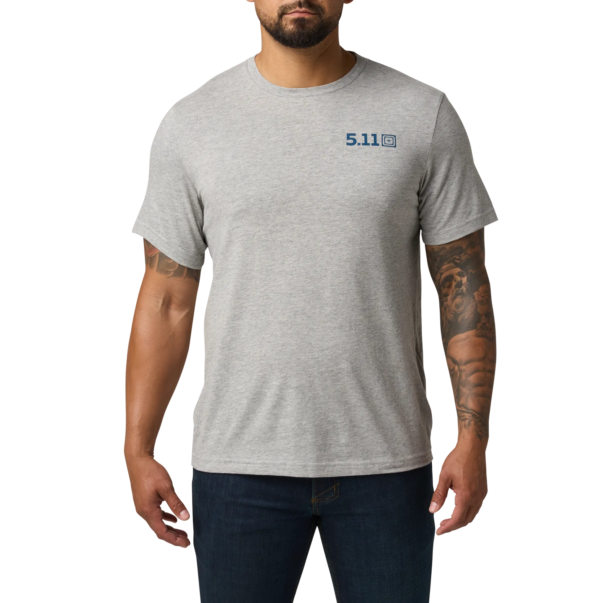 Trust In Training Tee – Heather Gray