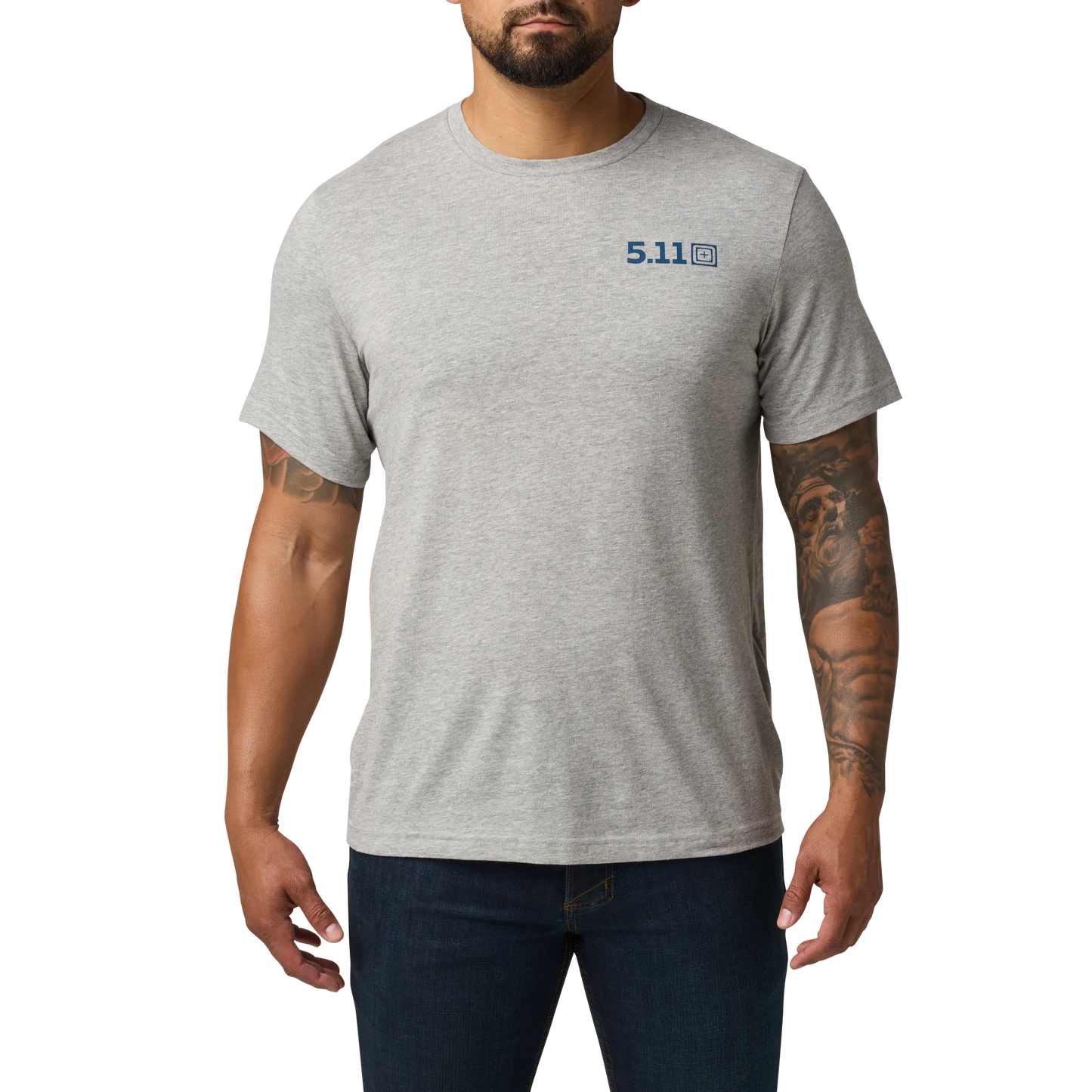 Trust In Training Tee – Heather Gray