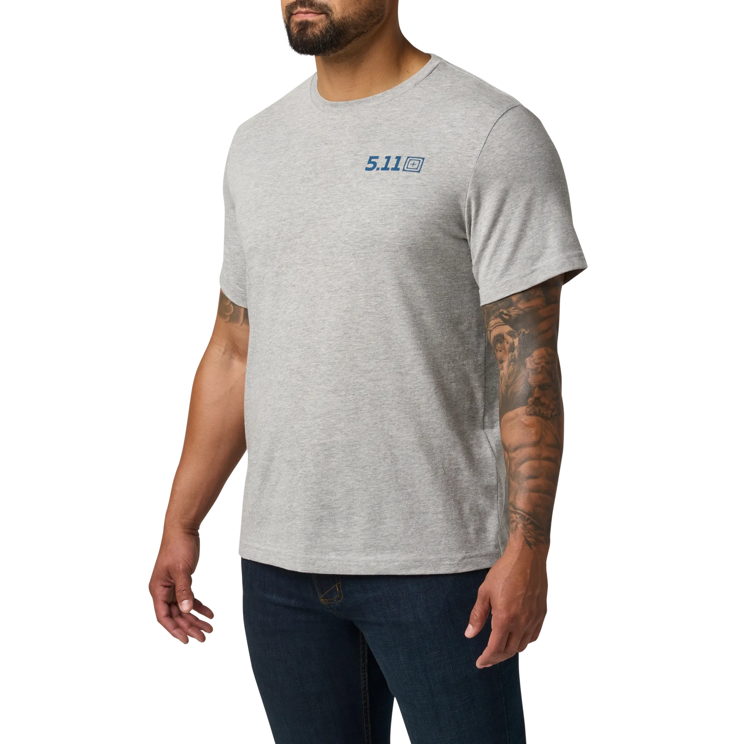 Trust In Training Tee – Heather Gray