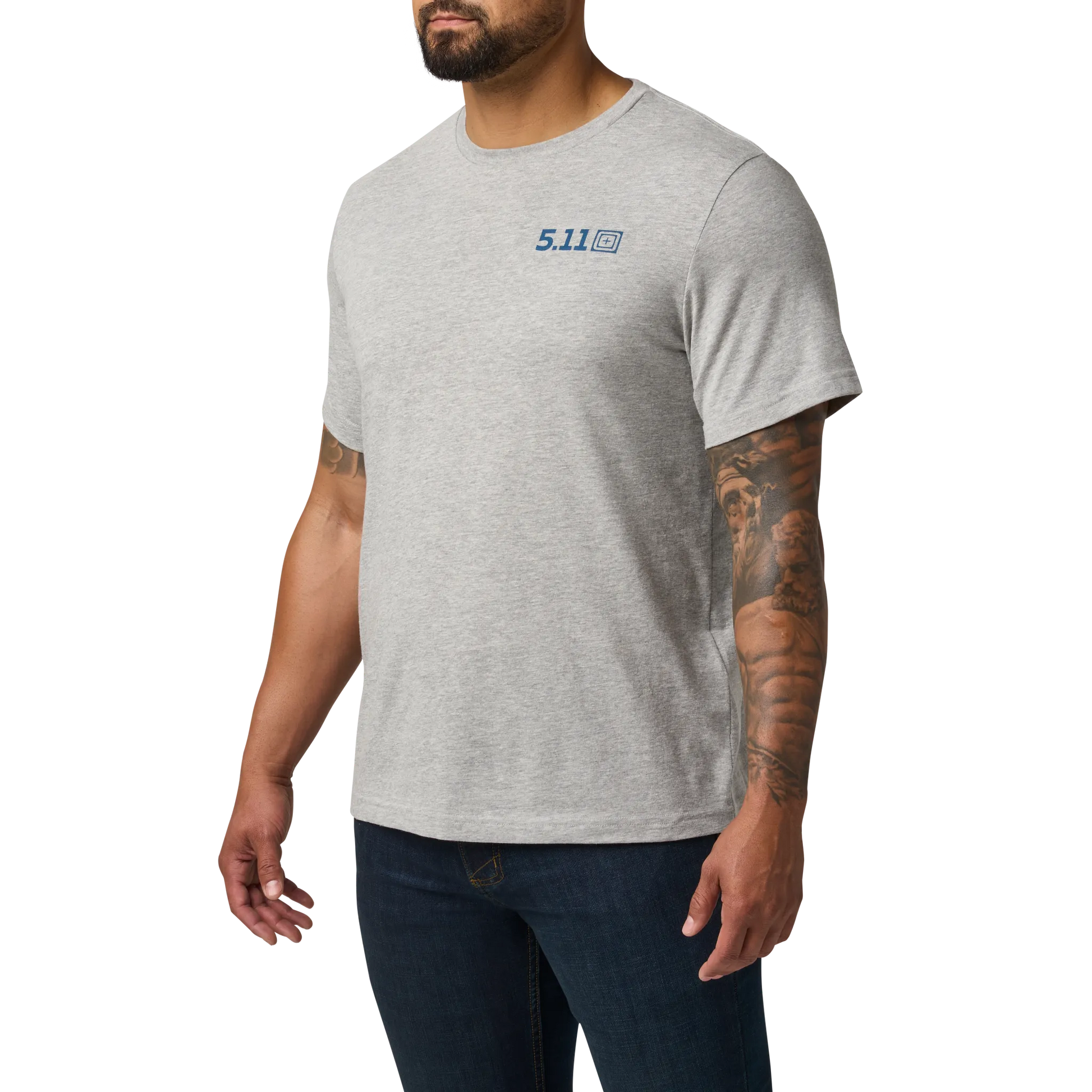 Trust In Training Tee – Heather Gray