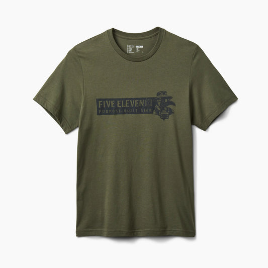 Doctor Is In Short Sleeve Tee – Ranger Green