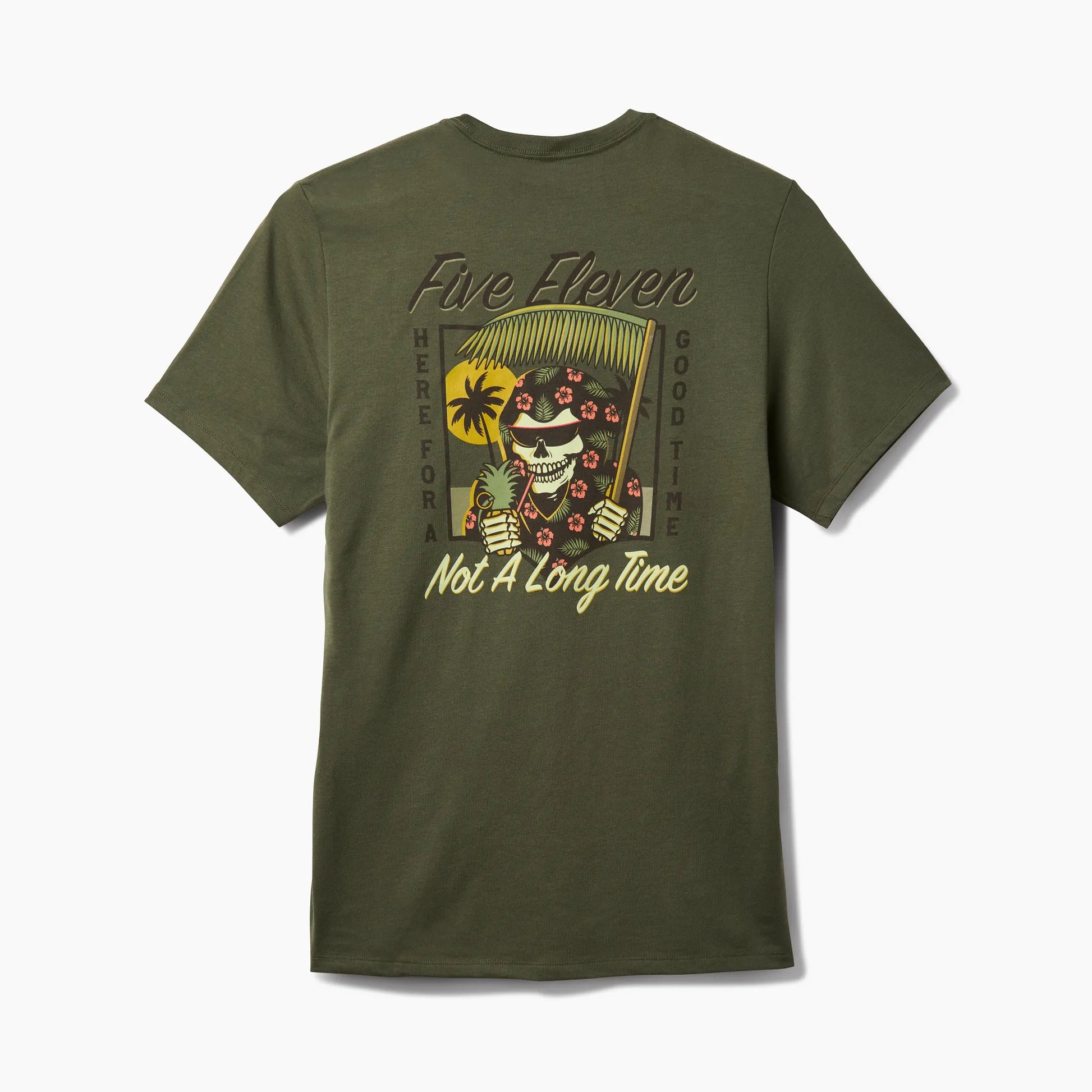 Vacay Reaper Short Sleeve Tee – Ranger Green