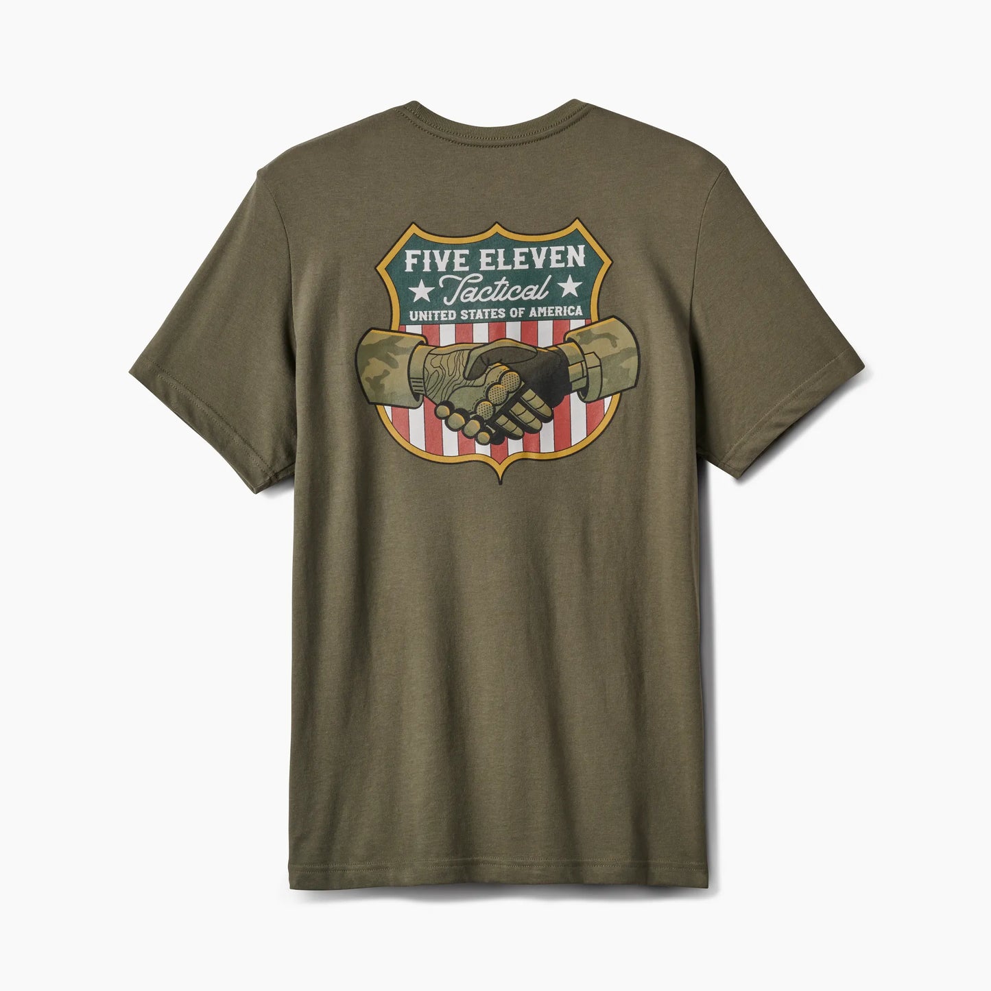 Hands Of Honor Tee – Ranger Green