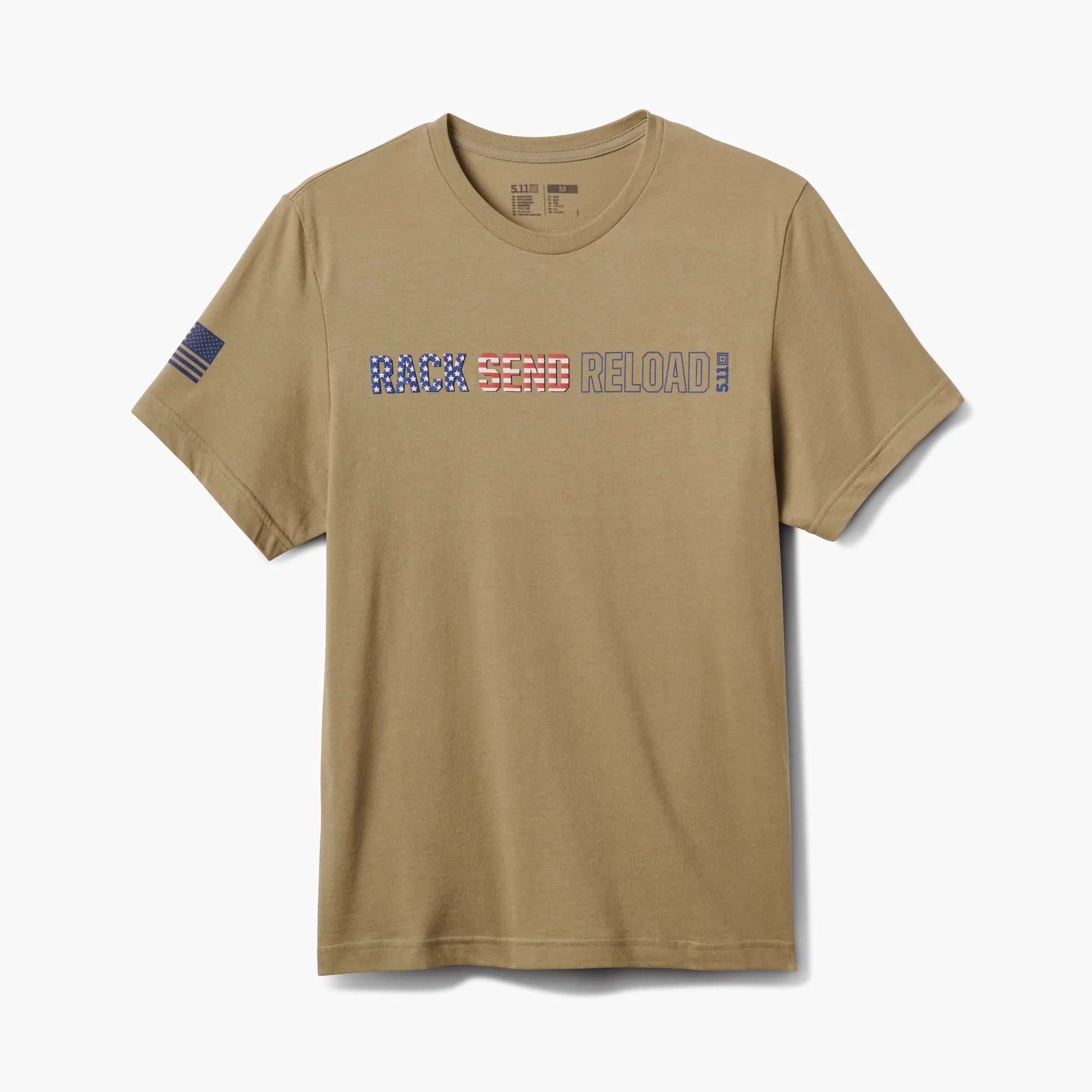 Rack Send Reload US Tee – Covert Green