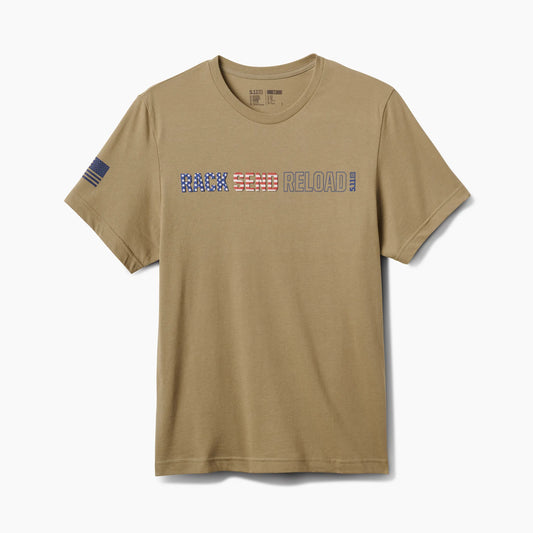 Rack Send Reload US Tee – Covert Green