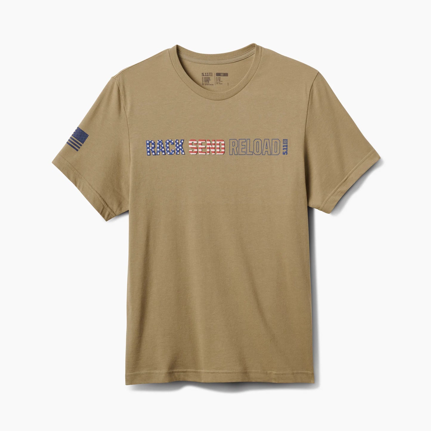 Rack Send Reload US Tee – Covert Green