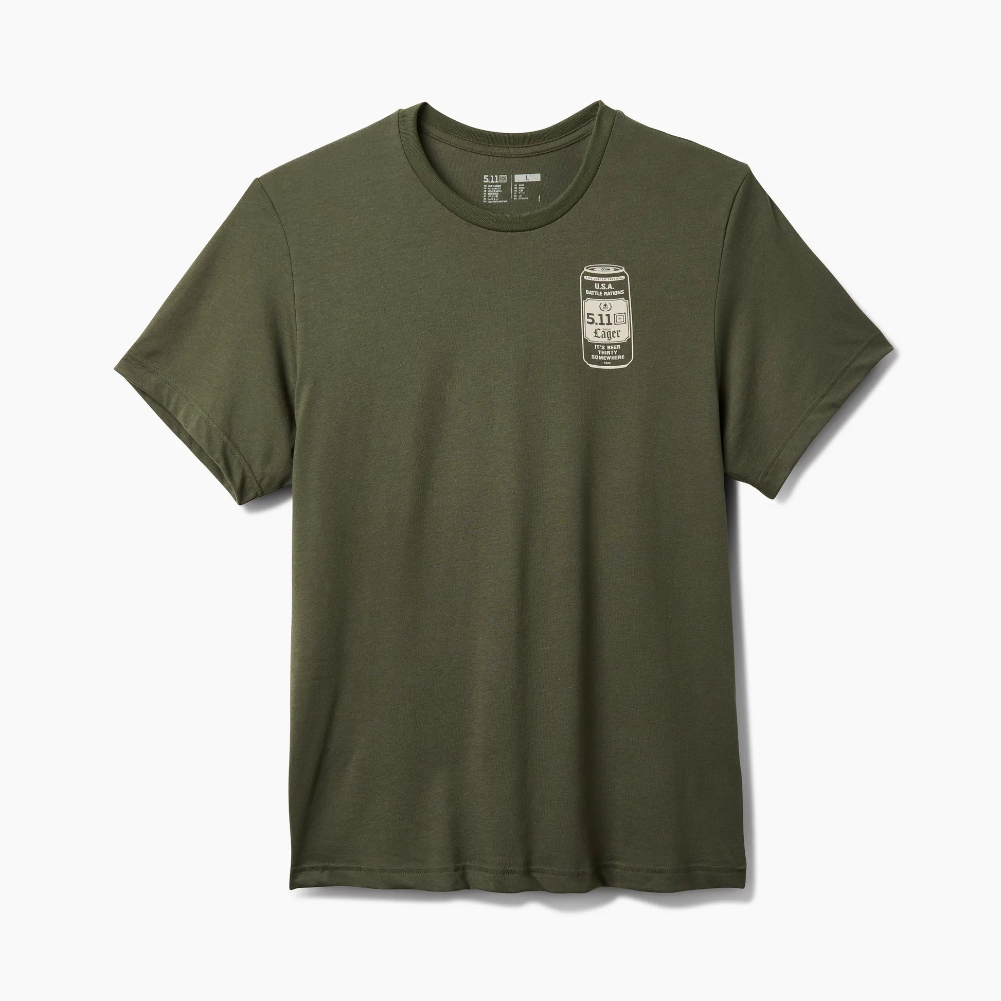 Battle Rations Tee – Ranger Green