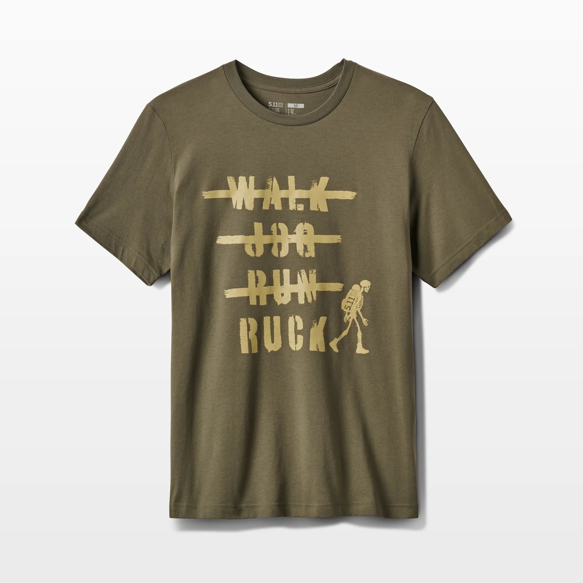 Walk Jog Run Ruck Short Sleeve Tee – Ranger Green