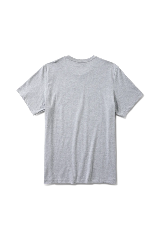 Woodland Moto Logo Short Sleeve Tee – Heather Gray