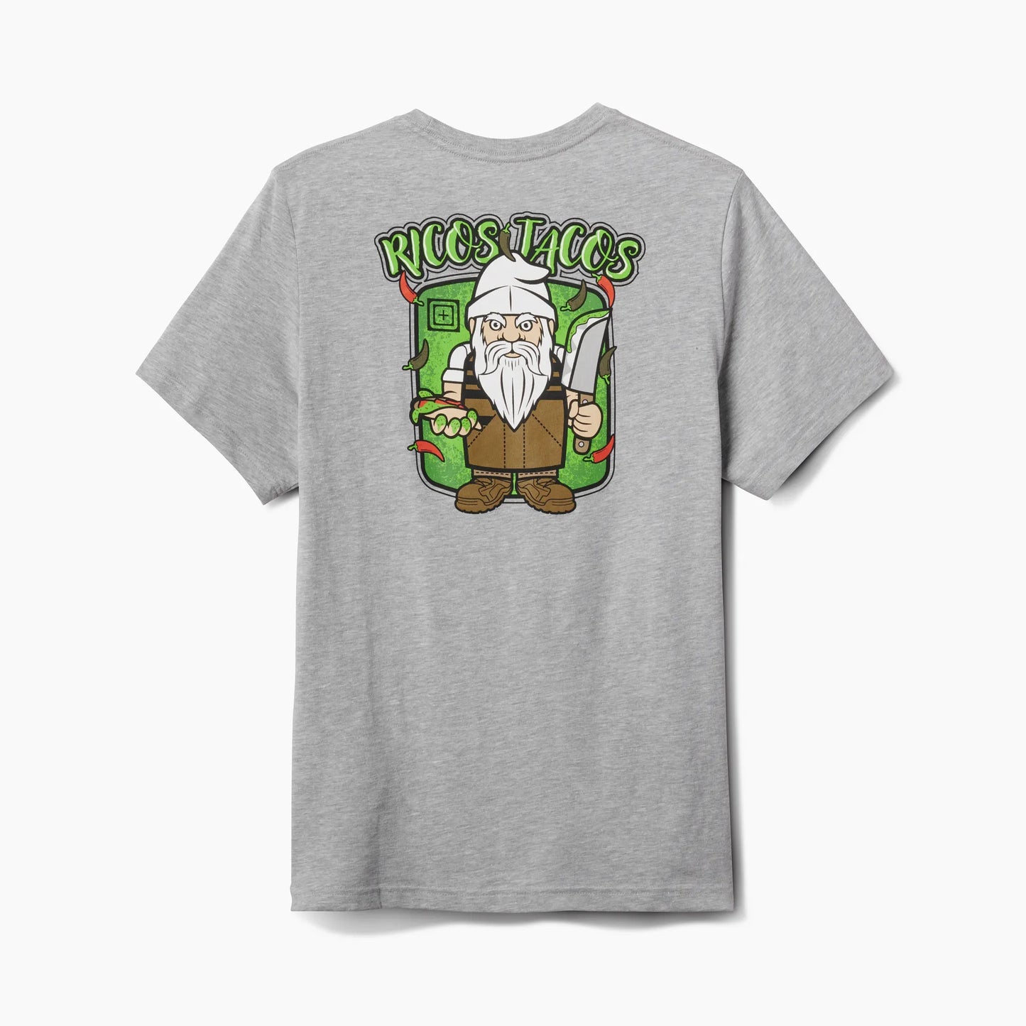 Taco Gnome Tee – Heather Gray