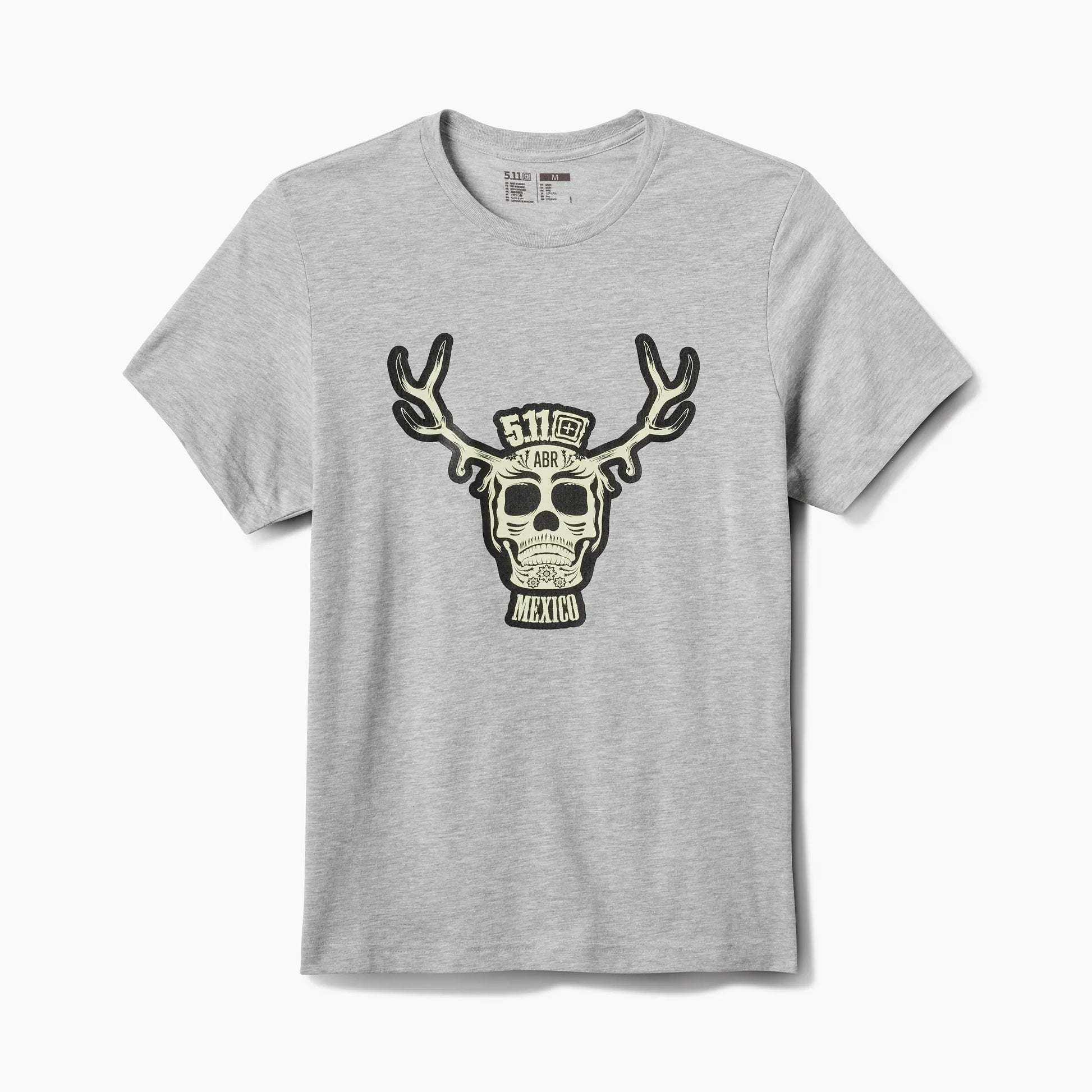 Deer Skull Tee – Heather Gray