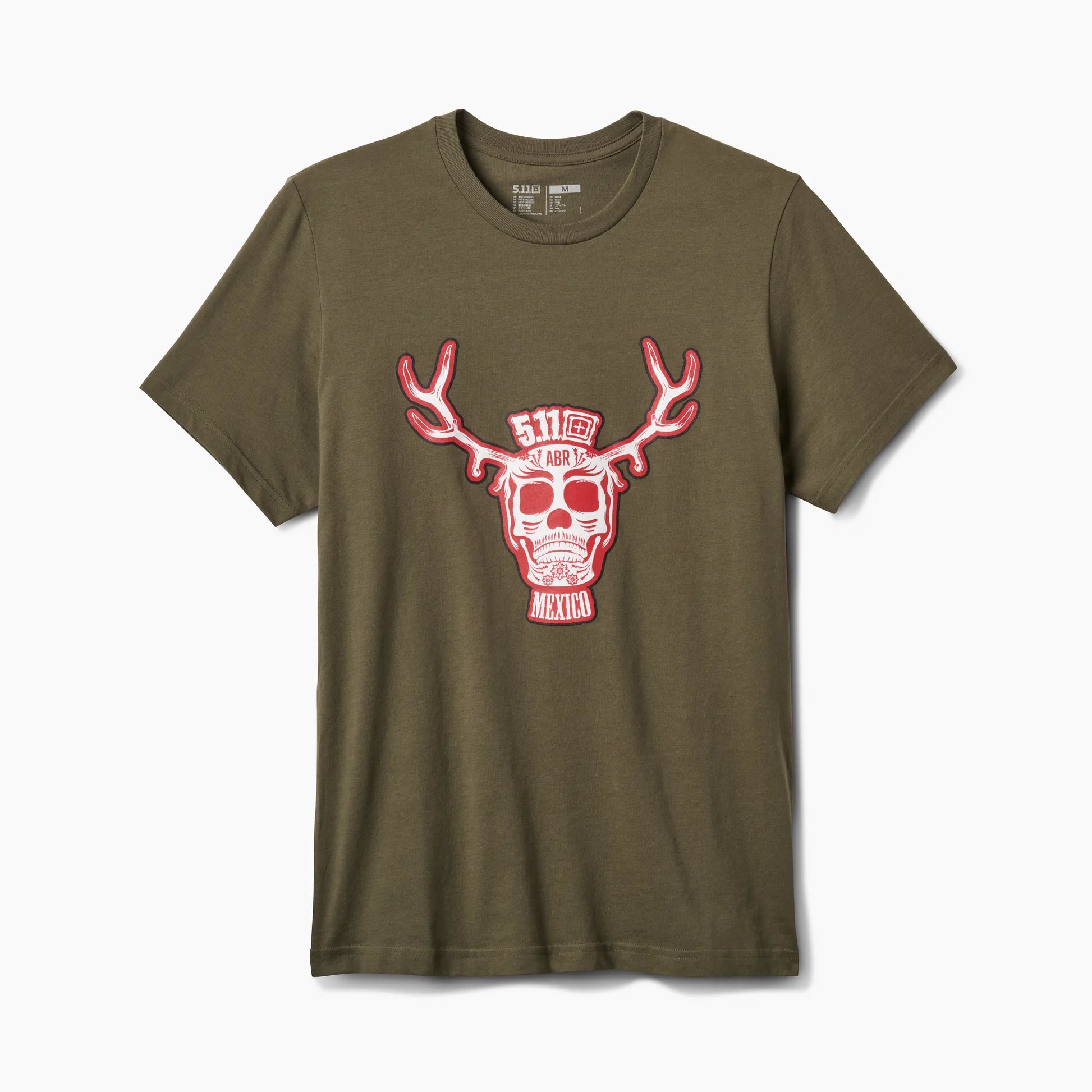Deer Skull Tee – Ranger Green