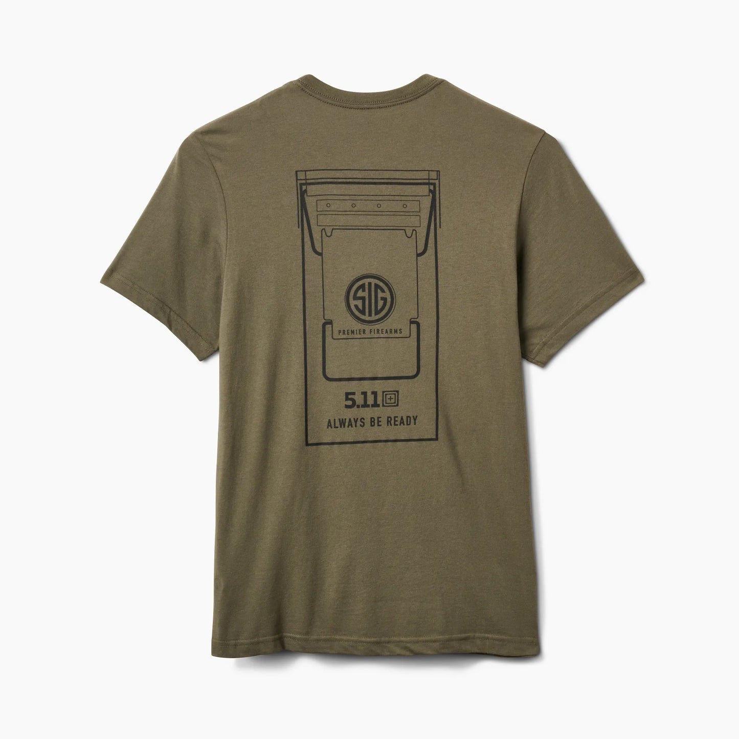 SIG SAUER® x 5.11® Ammo Cans Tee – Ranger Green