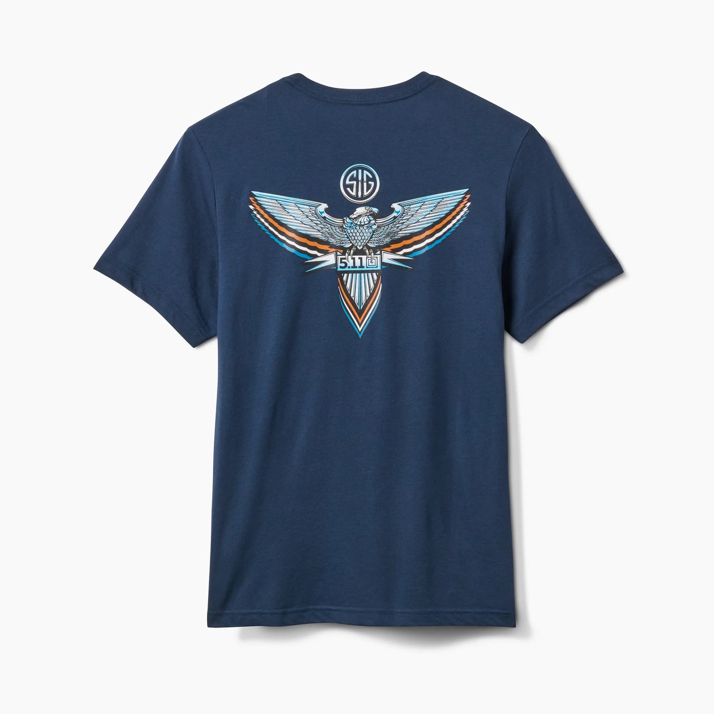SIG SAUER® x 5.11® Chrome Eagle Emblem Tee – Pacific Navy