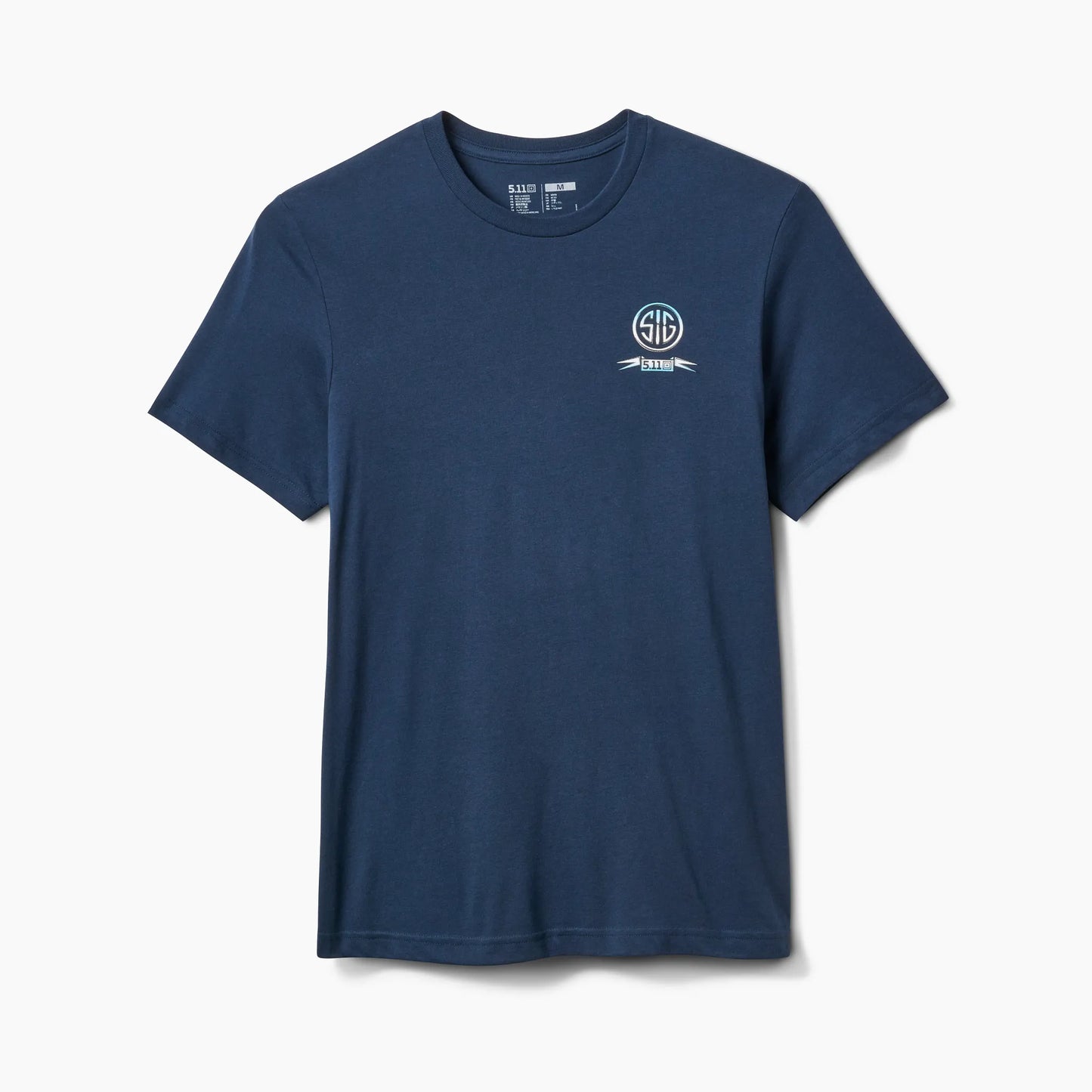 SIG SAUER® x 5.11® Chrome Eagle Emblem Tee – Pacific Navy