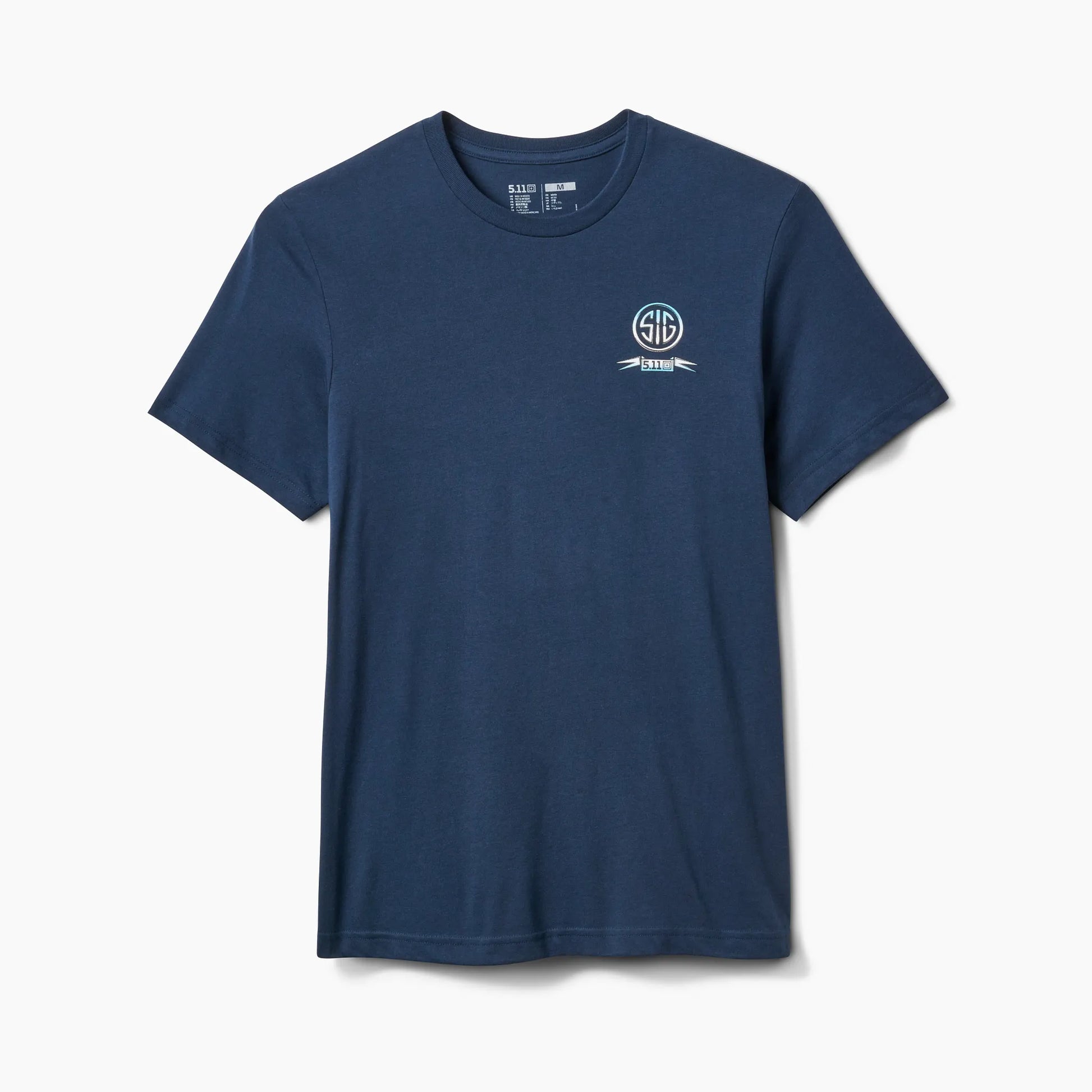 SIG SAUER® x 5.11® Chrome Eagle Emblem Tee – Pacific Navy