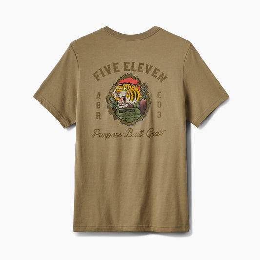 Tiger Rage Tee – Covert Green