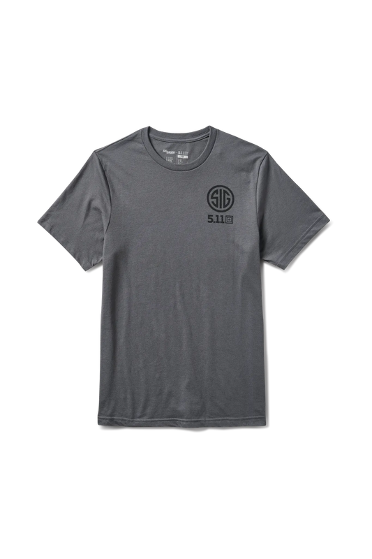 5.11 Sig Sauer Schematic Eagle Short Sleeve Tee – Flint
