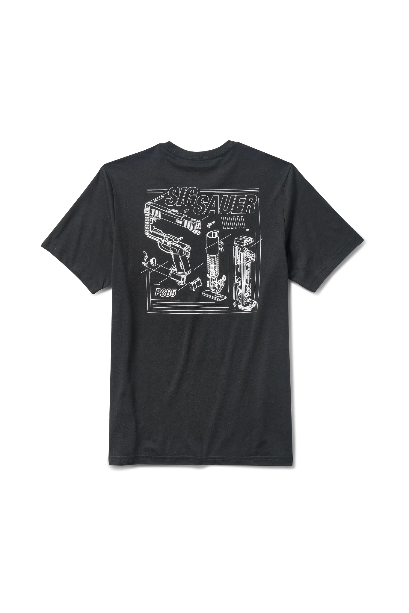 5.11 Sig Sauer Schematic Short Sleeve Tee – Pacific Navy