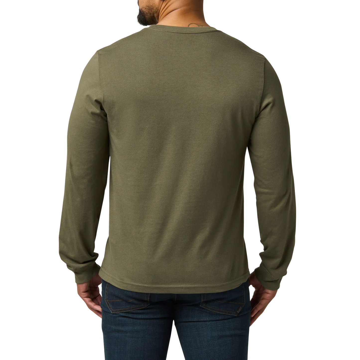 5.11® Logo Long Sleeve Tee – Ranger Green