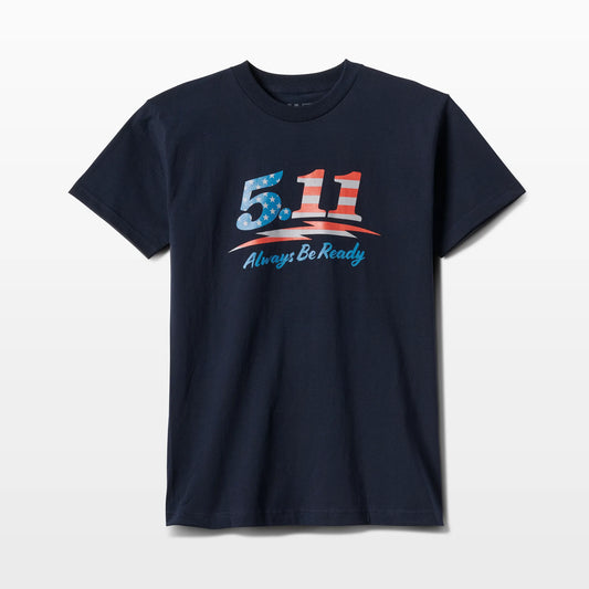 USA Moto Logo Short Sleeve Tee – Navy