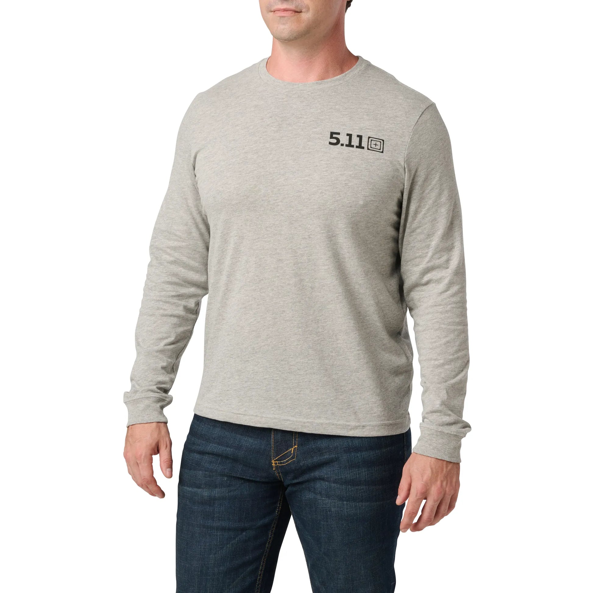 Quitting Is Not An Option Long Sleeve Tee – Heather Gray