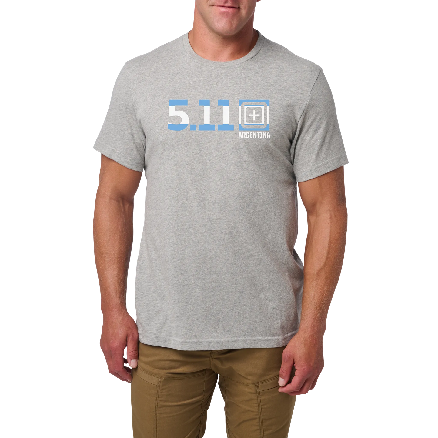 Argentina 5.11® Fill Tee – Heather Gray