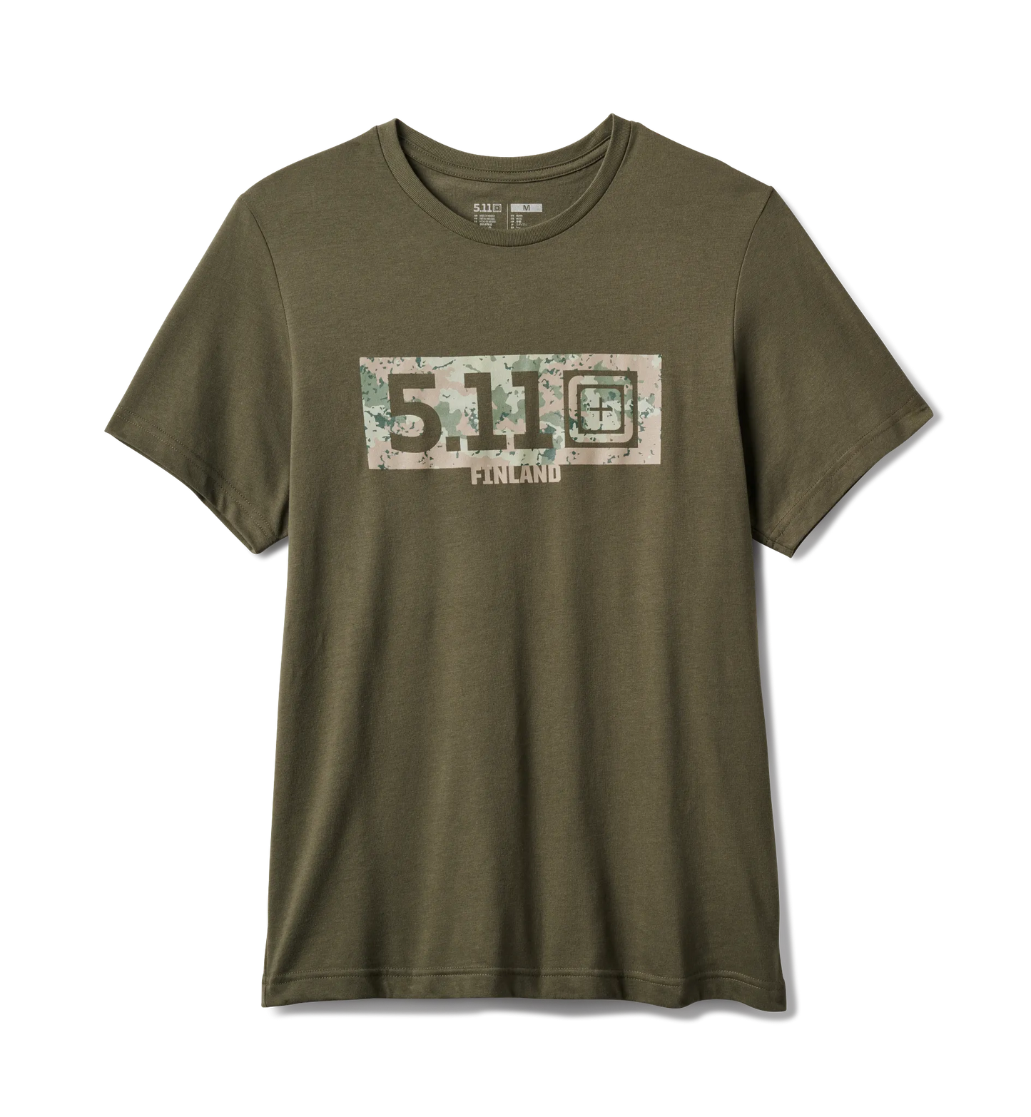 Camo Fill Finland Tee – Ranger Green