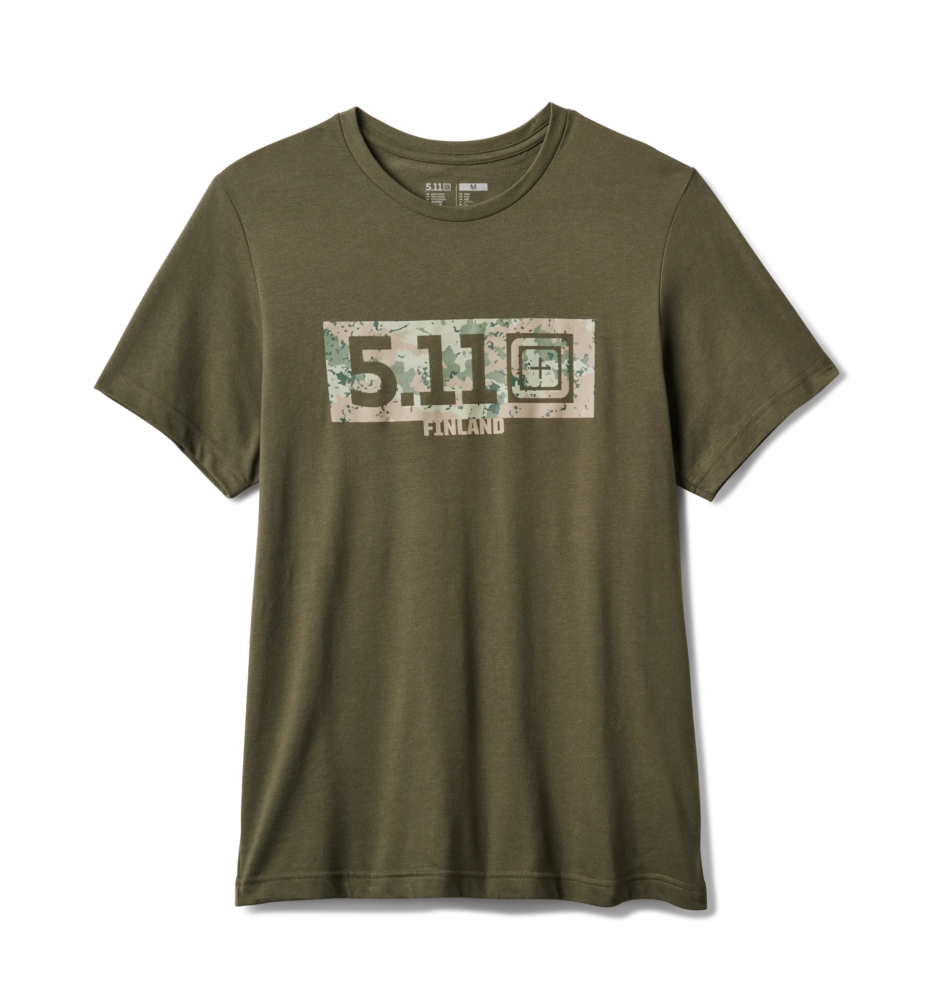 Camo Fill Finland Tee – Ranger Green