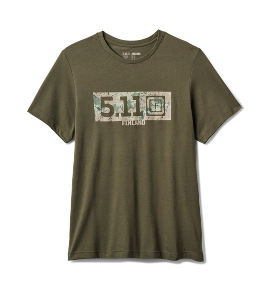 Camo Fill Finland Tee – Ranger Green