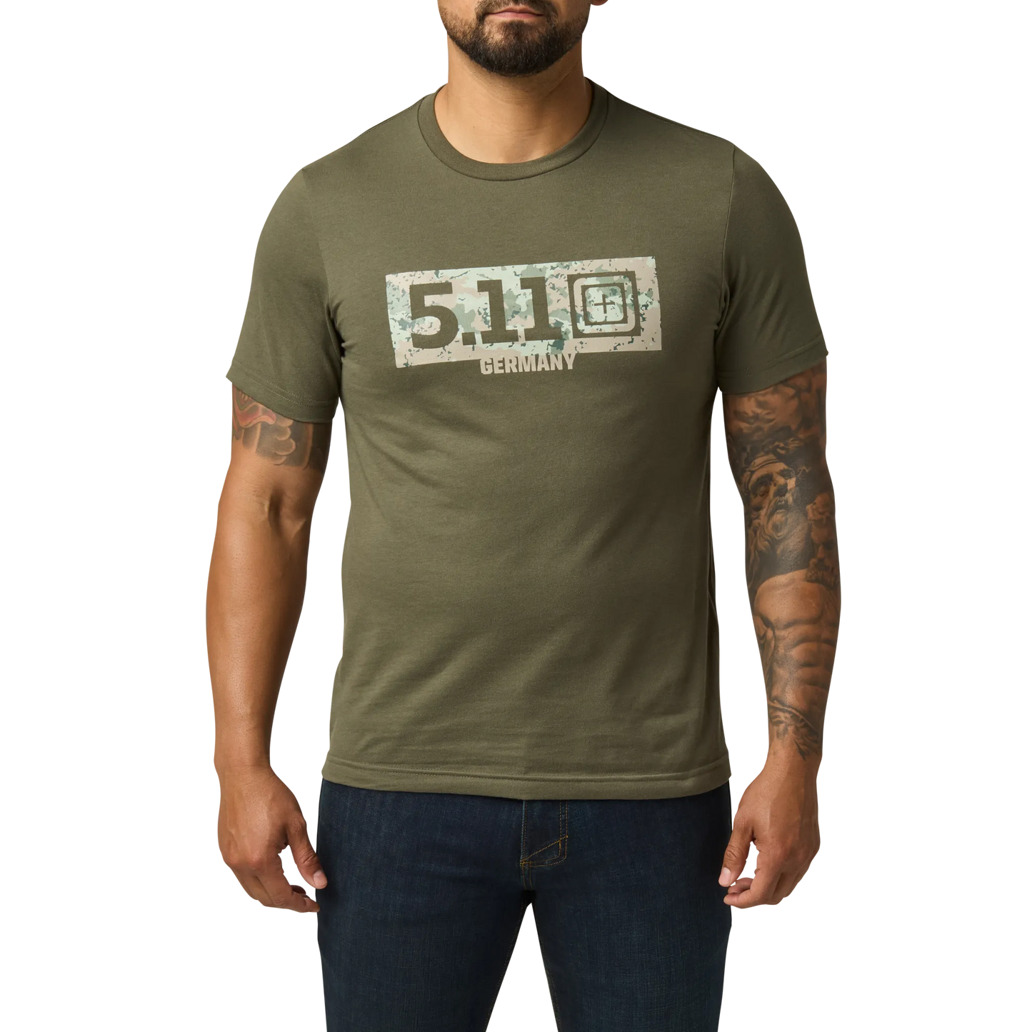 Camo Fill Germany Tee – Ranger Green