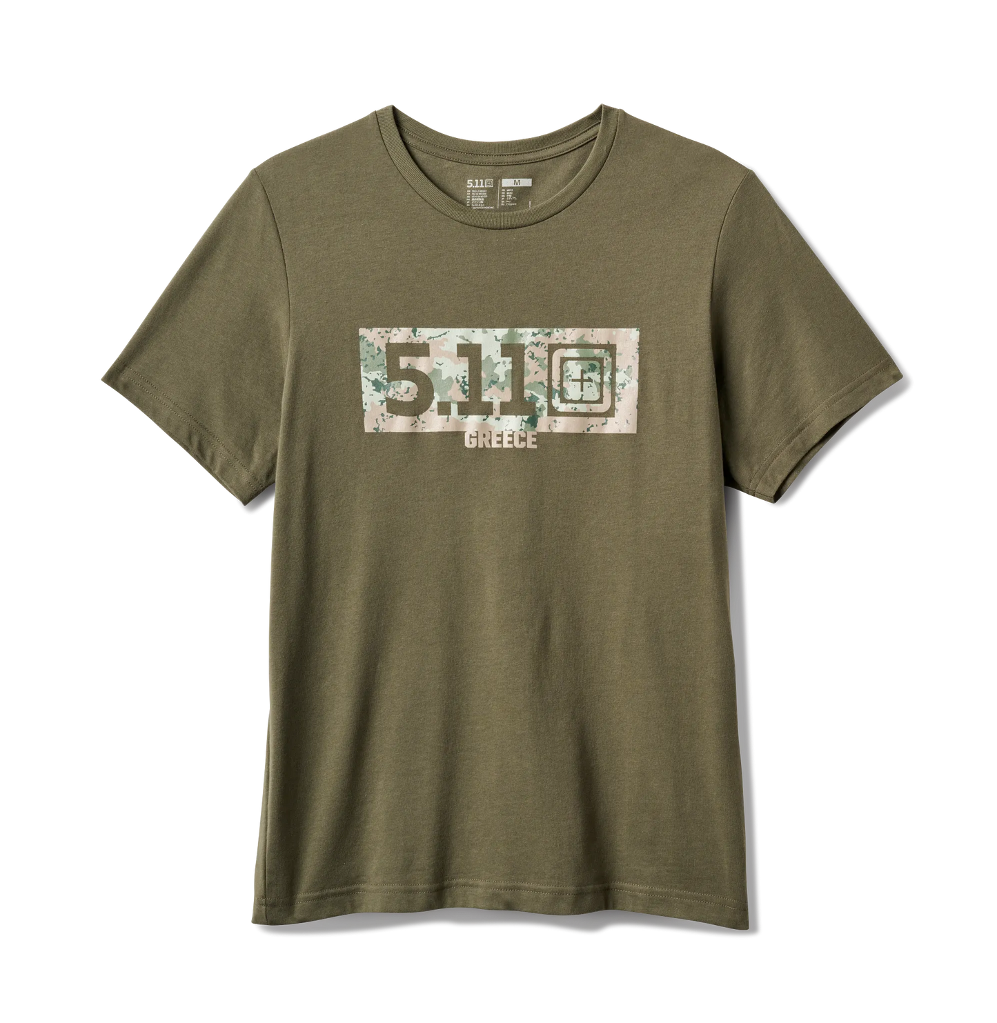 Camo Fill Greece Tee – Ranger Green