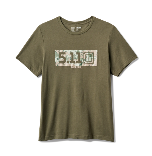 Camo Fill Greece Tee – Ranger Green