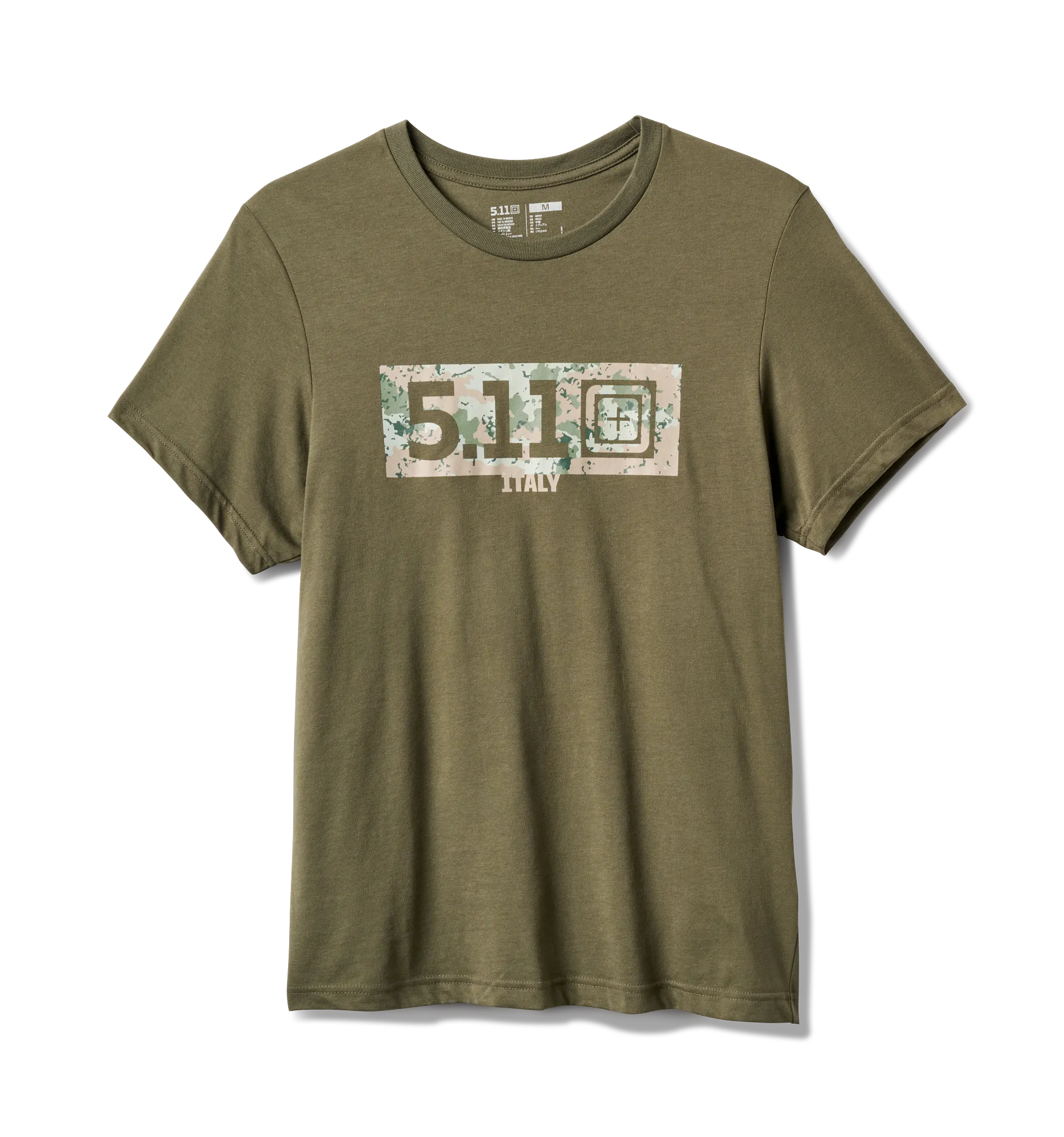 Camo Fill Italy Tee – Ranger Green