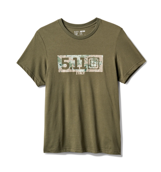 Camo Fill Italy Tee – Ranger Green