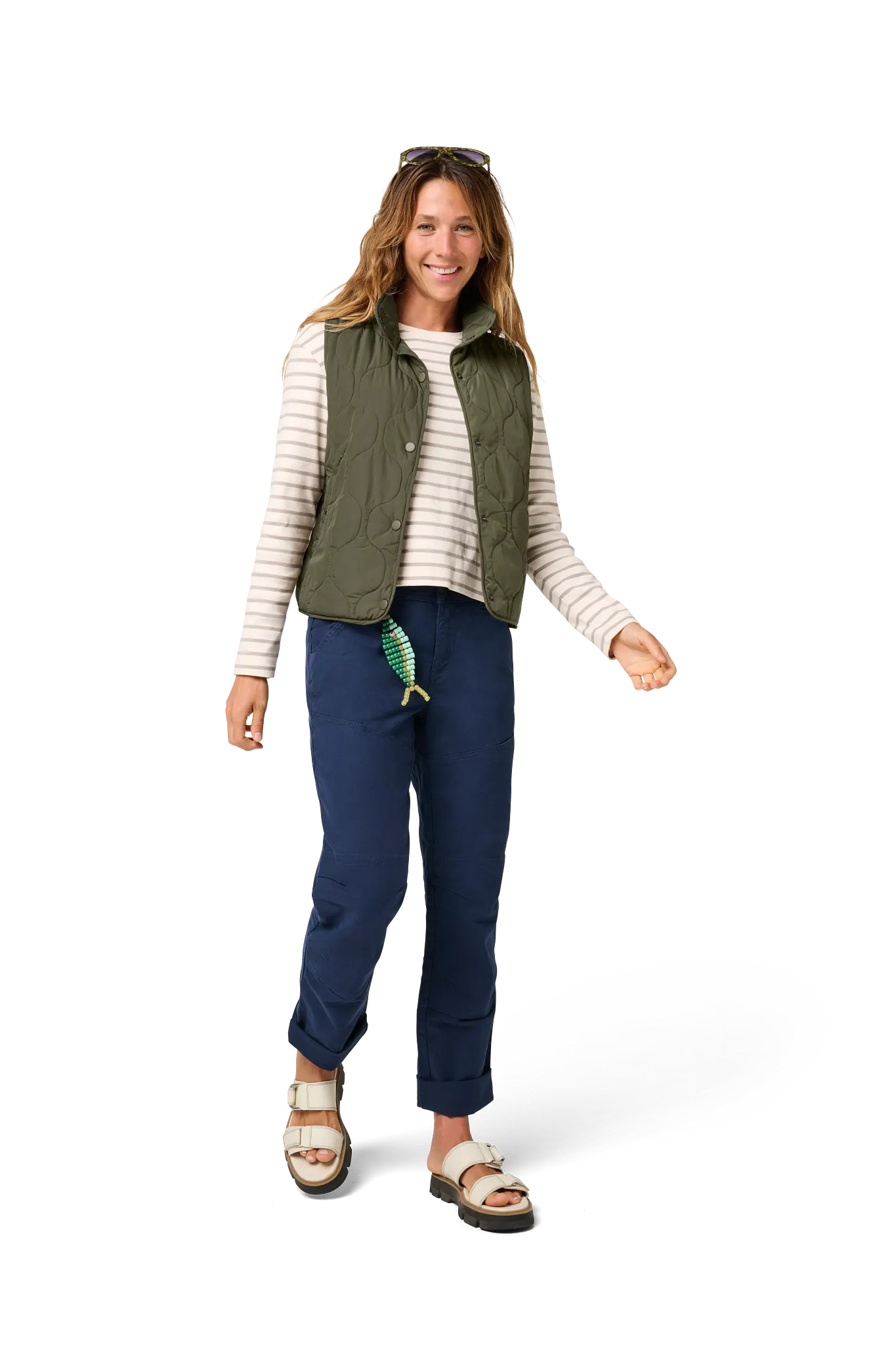 Women's Holly Quilted Vest – Ranger Green