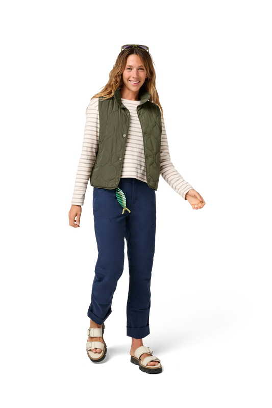 Women's Holly Quilted Vest – Ranger Green