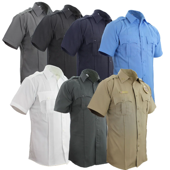 [CUSTOMIZED] 100% Polyester Short Sleeve Uniform Shirts