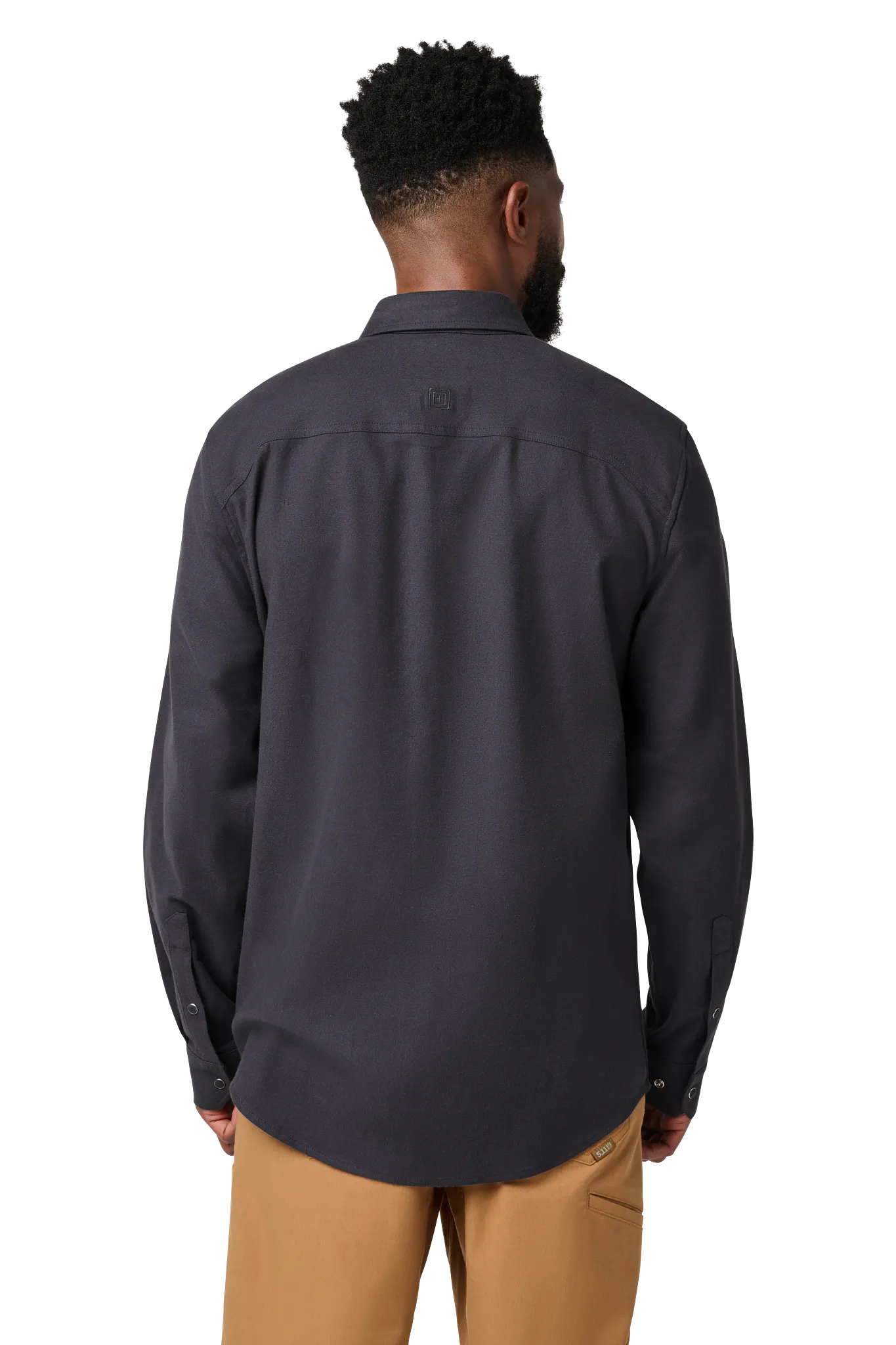 Austin Flannel Solid – Volcanic