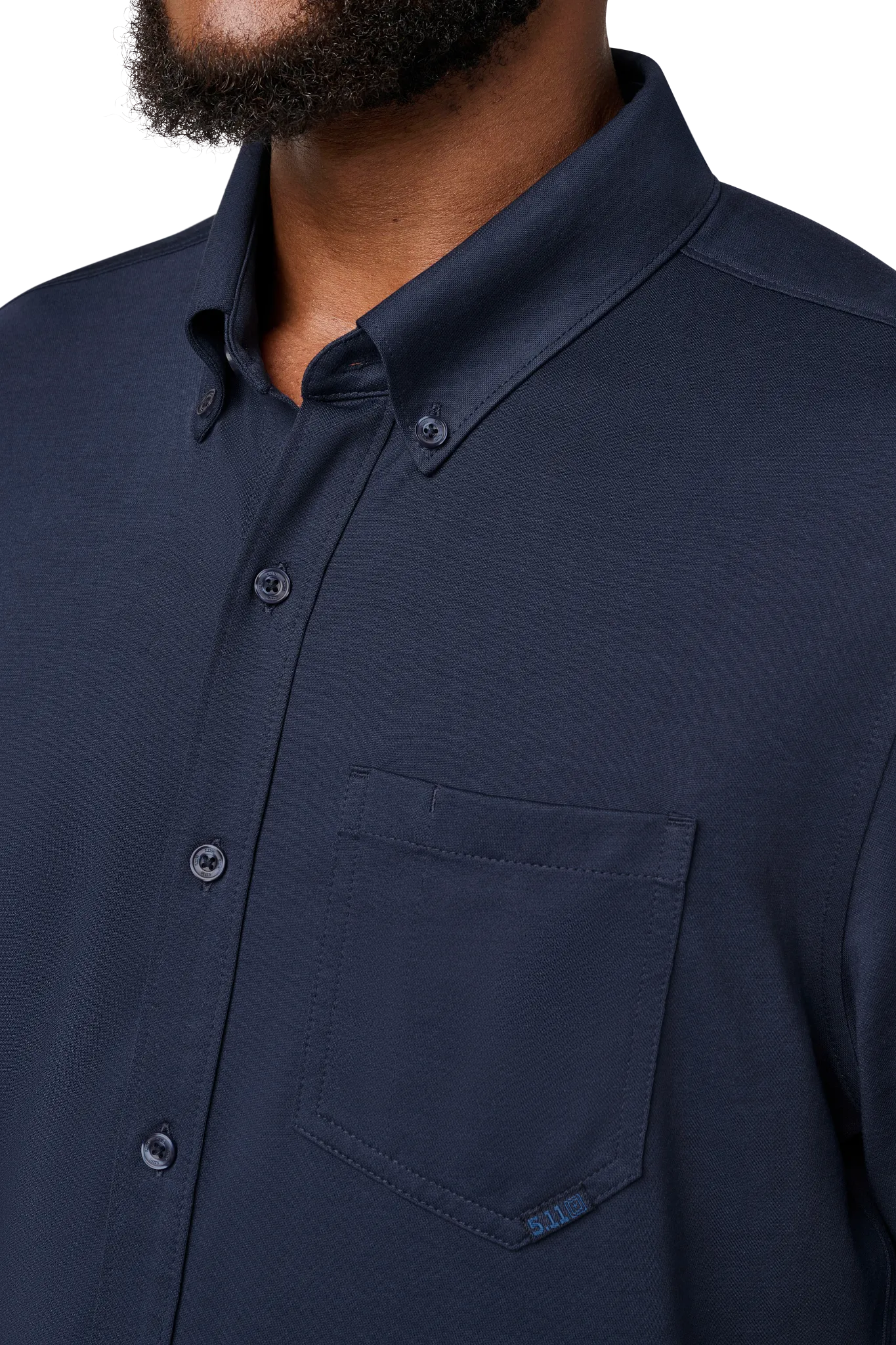 Jefferson Long Sleeve Shirt – Pacific Navy