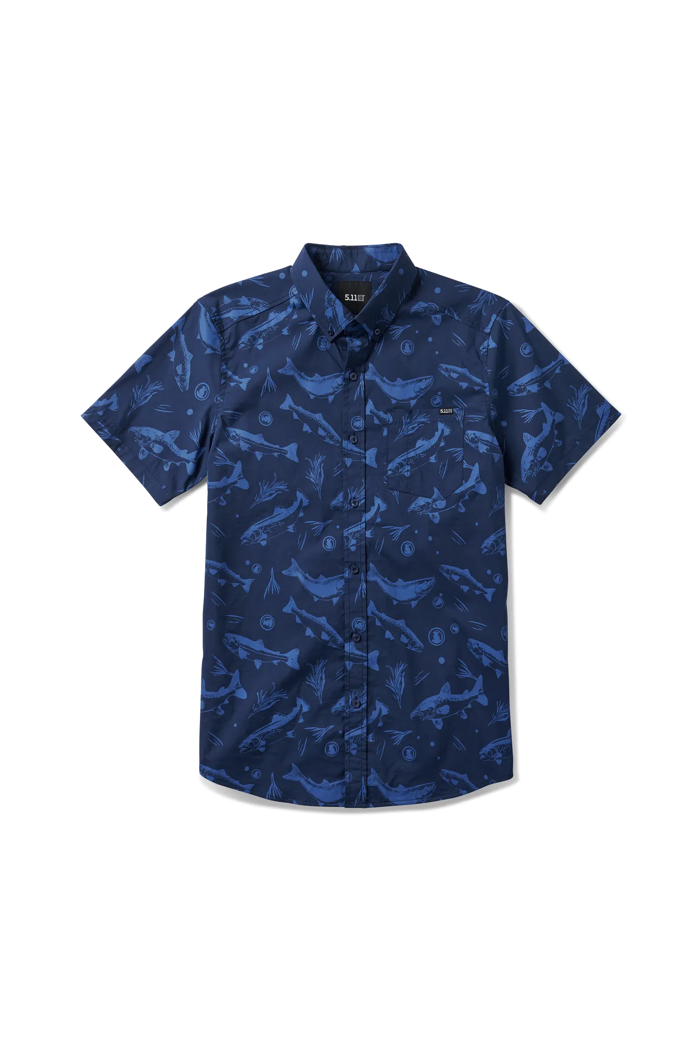 5.11® Companion Short Sleeve Shirt – Pacific Navy Fin-Atical