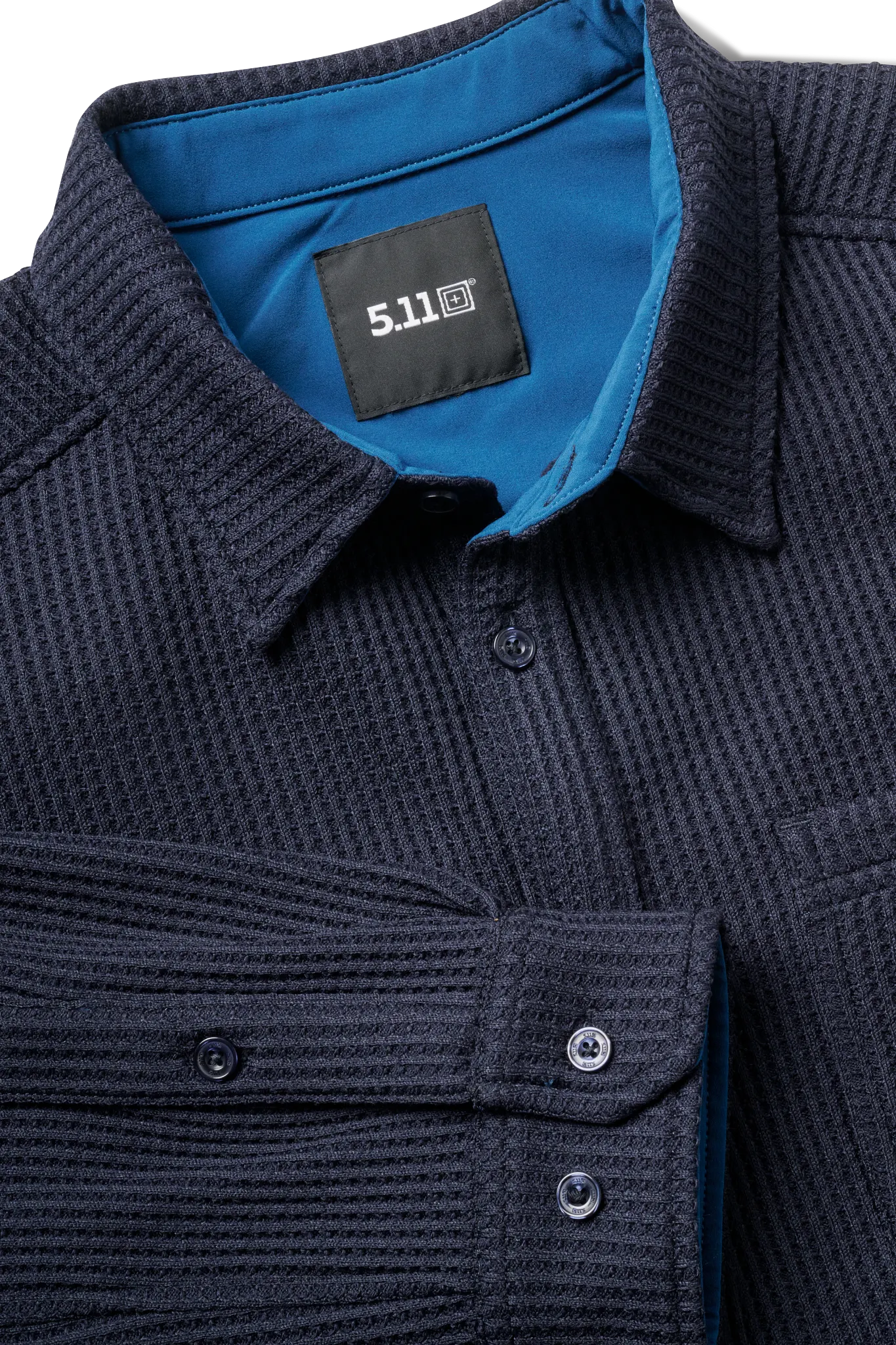 5.11® Tamarack Flat Waffle Shirt – Dark Navy