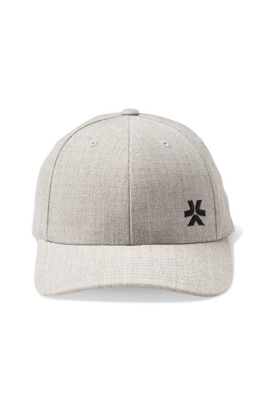 Parallax Monogram Snapback – Heather Gray