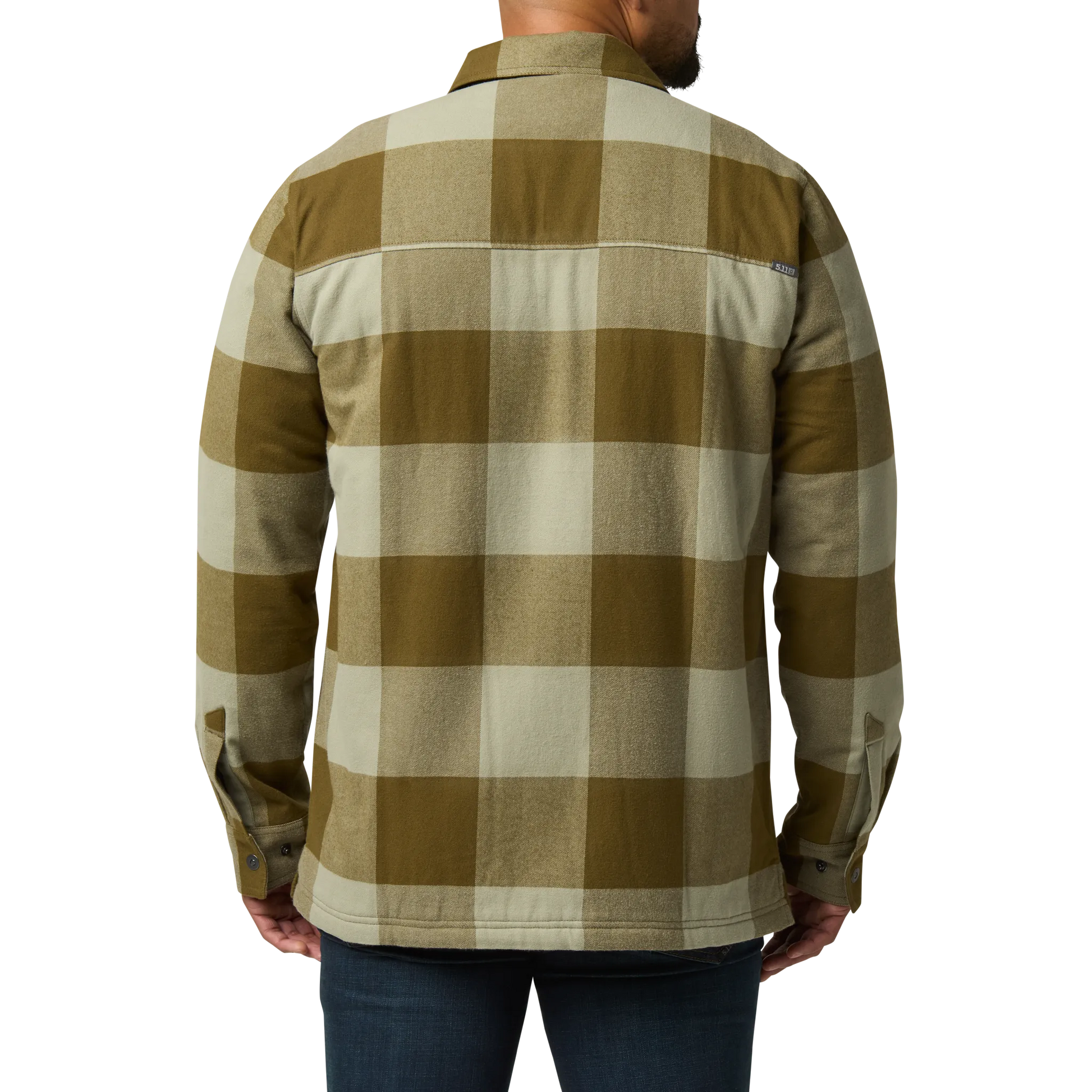 Seth Shirt Jacket – Field Green Check