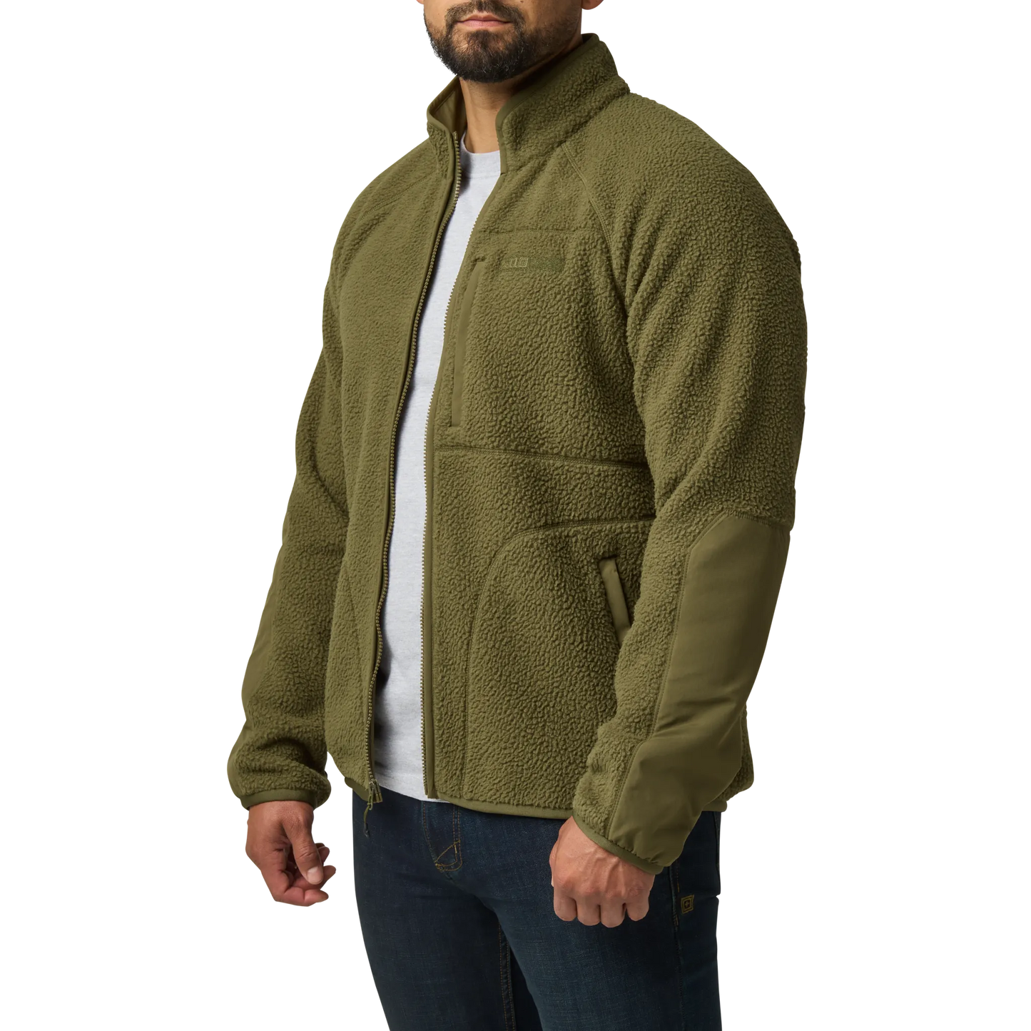 HQ Tech Fleece Jacket – Field Green