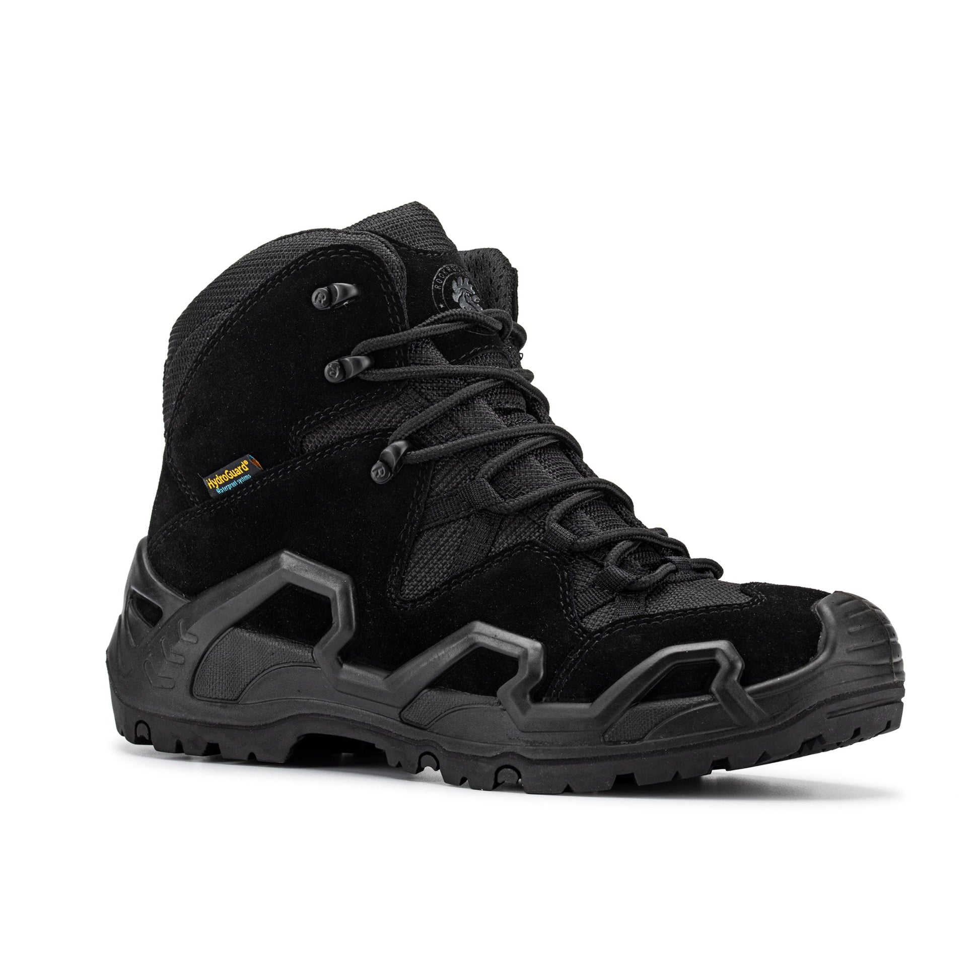 ROCKROOSTER Walland Black 6 inch Waterproof Tactical Outdoor Hiking Boots KS535