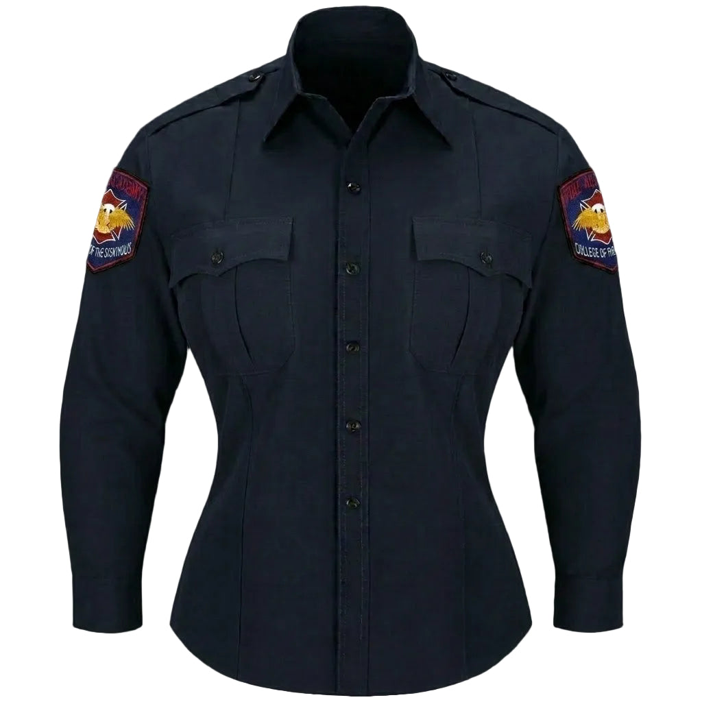 COS Fire Academy WorkRite Women's Long Sleeve Nomex Shirt - Nomex wildland shirt