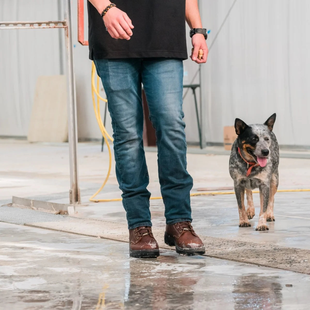 Steel Blue Portland Electrical Hazard Leather